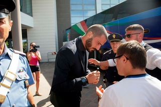 Italia, gli azzurri volano in Israele: ecco Bonucci!