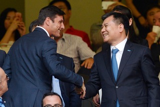 Inter: Suning a San Siro per la sfida con la Juventus