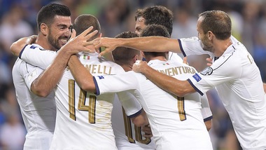 Qualificazioni Russia 2018, Israele-Italia 1-3: rosso a Chiellini, la risolve Immobile