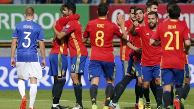 Spagna-Liechtenstein 8-0: doppietta di Morata