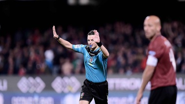 Serie B Pro Vercelli, dirige Piccinini. Novara-Salernitana: Pezzuto