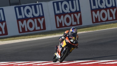 Moto3, Misano: Pole di Binder, seguono Bastianini e Bulega