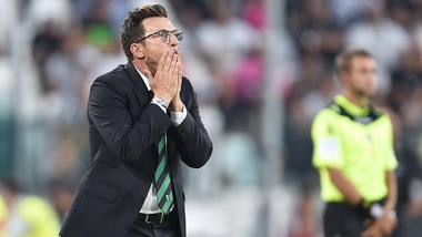 Serie A Sassuolo, Di Francesco: «La Juventus ha meritato di vincere»