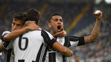 Juventus: in Champions c'è anche Dani Alves, spettacolo raddoppiato
