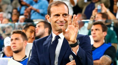Juventus, il tweet di Allegri: «Partenza in salita, ma cresceremo come gruppo»