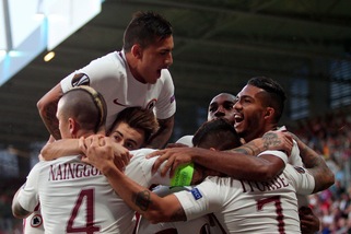 Europa League, alla Roma non basta Perotti: il Plzen strappa il pari