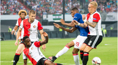 Europa League: Feyenoord-Manchester United 1-0, flop Mourinho e Pogba