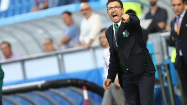 Europa League, Di Francesco: «Grande Sassuolo: che tenacia»