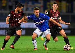 Serie A, Sampdoria-Milan 0-1: Bacca firma la vittoria