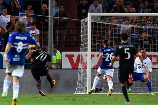 Serie A, Sampdoria-Milan 0-1: decide Bacca all'85'