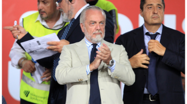 Napoli, De Laurentiis: «Ibrahimovic, che uomo! Stadio di proprietà come dico io»
