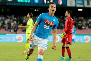 Serie A, Napoli-Bologna 3-1: Milik show, ancora una doppietta