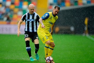 Serie A Udinese, Hallfredsson out: per lui problemi muscolari