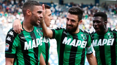 Serie A: Sassuolo-Genoa 2-0, Cagliari-Atalanta 3-0, Crotone-Palermo 1-1