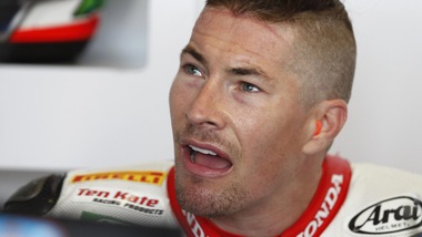 MotoGp: Nicky Hayden in pista ad Aragon