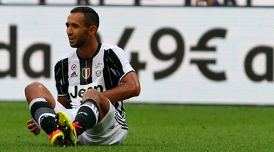 Juventus, si ferma Benatia: problema agli adduttori