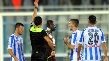 Torino in 9 a Pescara: un pari da eroi e il palo di Belotti