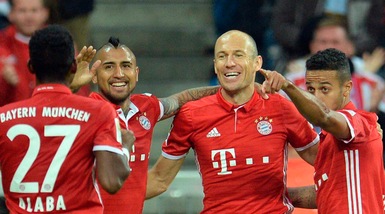 Risultati Bundesliga, il Bayern stende l'Hertha ed è capolista