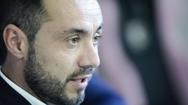 Serie A Palermo, De Zerbi: «Grande vittoria, con la Juventus a testa alta»