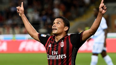 Serie A Milan, lavoro a parte per Bacca e De Sciglio