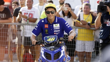 MotoGp Aragon, Rossi: «L'importante è salire sul podio»