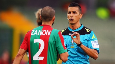 Serie B Pro Vercelli, cambia l'arbitro: col Cesena c'è Martinelli