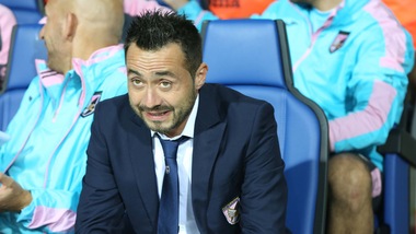 Serie A Palermo, De Zerbi: «La Juventus è strafavorita per lo scudetto»