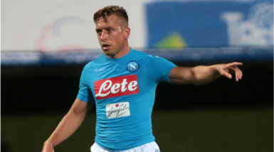 Napoli, Giaccherini: «Siamo noi a giocare il calcio migliore»