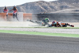 MotoGp Aragon: ultime libere a Marquez, Rossi nono