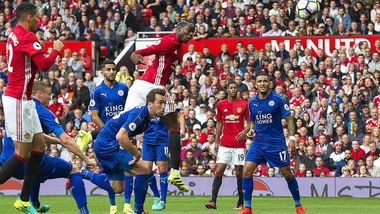 Pogba si sblocca: gol contro il Leicester
