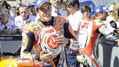 MotoGp Aragon, Marquez: «Passo gara ok, spalla non è un problema»
