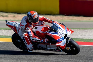 MotoGp Aragon, Dovizioso: «Fatti progressi: la seconda fila va bene»