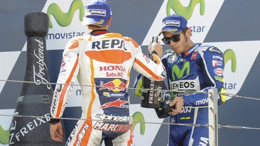 MotoGp Aragon, Rossi: «Curva sbagliata, peccato: ora mi rimbocco le maniche»