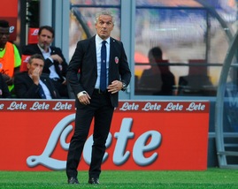 Serie A Bologna, Donadoni: «Pareggiare a San Siro non è da tutti»