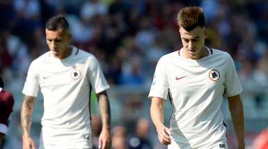 Roma, incidente d'auto per El Shaarawy
