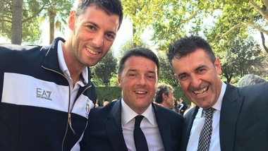 Perugia al Quirinale. I selfie di Sirci con i Presidenti Mattarella e Renzi