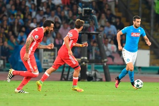 Napoli-Benfica 4-2: l'esordio di Maksimovic in maglia azzurra