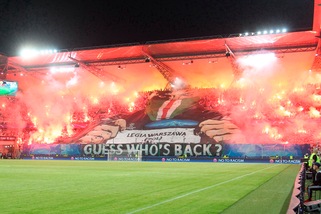 Champions: Legia Varsavia, un turno a porte chiuse