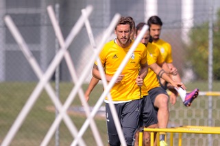 Juventus, Marchisio corre in gruppo: il rientro è vicino