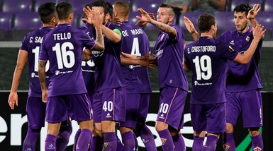 Europa League, Fiorentina-Qarabag 5-1: festa grande con Babacar e Zarate