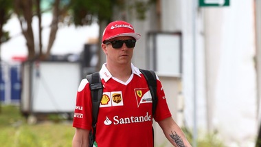 F1 Ferrari, Raikkonen: «Buon tempo sul giro»