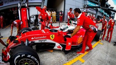 F1 Ferrari, Vettel: «Mercedes molto forti»