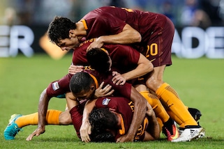 Serie A, Roma-Inter 2-1: decidono Dzeko e Manolas