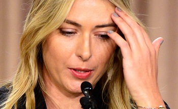 Tennis, Sharapova: ridotta la squalifica, in campo ad aprile 2017