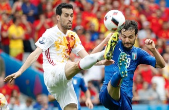 Spagna, Busquets sfida l'Italia: «E' tempo di una rivincita»