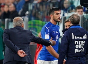 Italia-Spagna: Pellè sostituito, esce senza dare la mano a Ventura