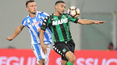 Sassuolo-Pescara, confermato lo 0-3. Carnevali: «Decisione assurda»