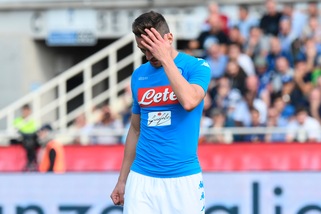 Ansia Napoli, problemi al ginocchio per Milik durante Polonia-Danimarca