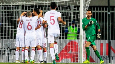 Mondiali 2018: Albania-Spagna 0-2, Diego Costa e Nolito per la testa del girone