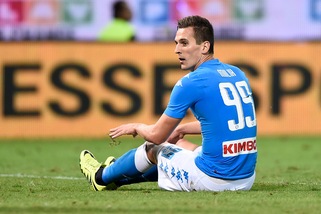 Serie A Napoli, Milik può rientrare a gennaio